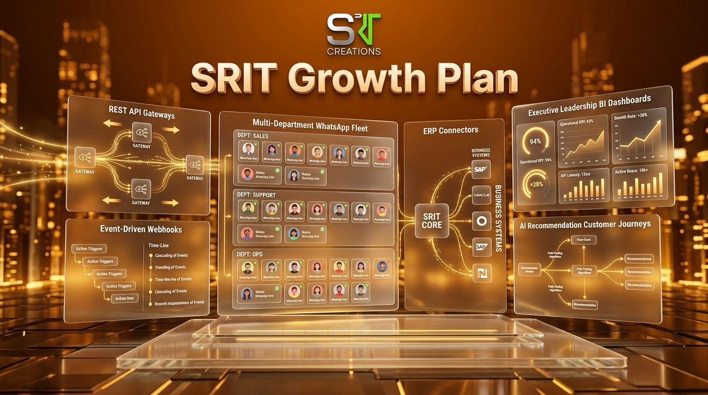 SRIT Growth Plan Connected API Command Center