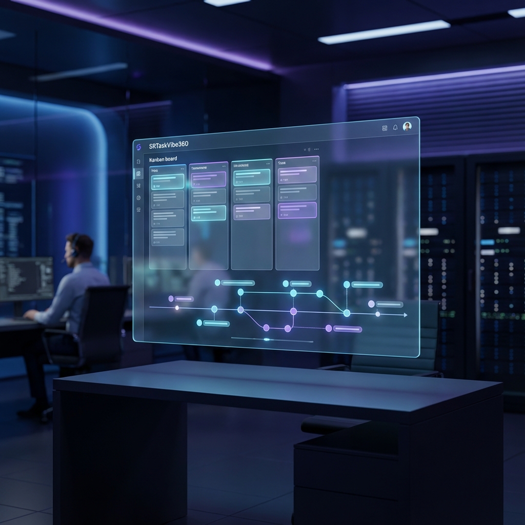 SRTaskVibe360 Dashboard Interface