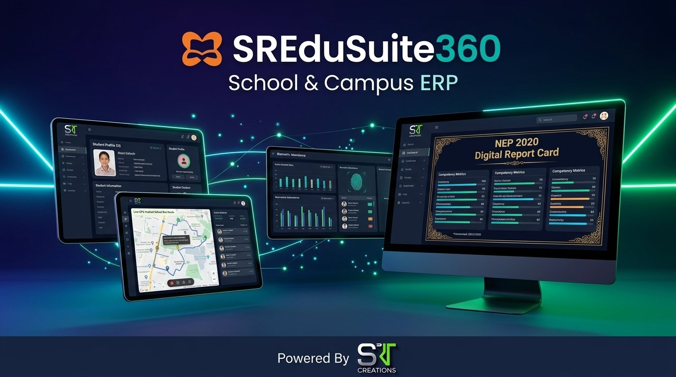 SREduSuite360 School & Campus ERP by SRIT Creations