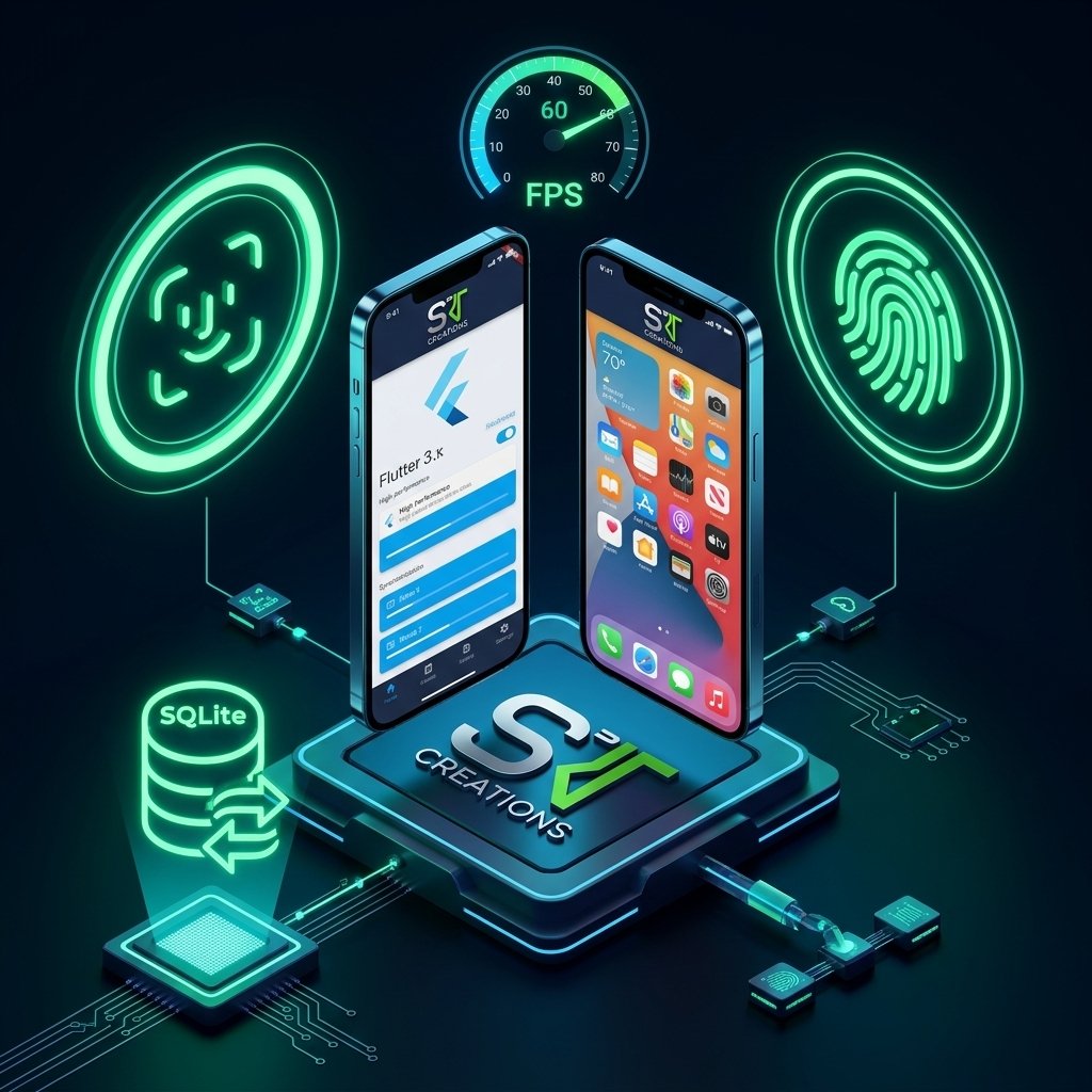 SRIT Creations Custom Mobile App Architecture
