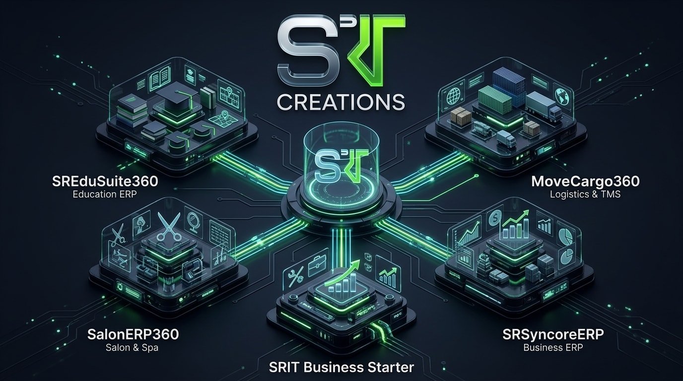 SRIT Creations Enterprise Software Ecosystem Architecture